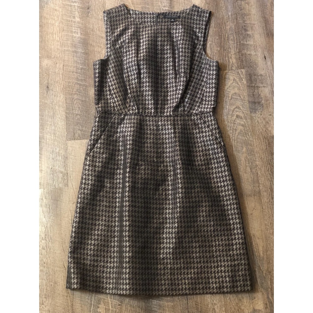 Banana Republic Silk Herringbone Shift Dress